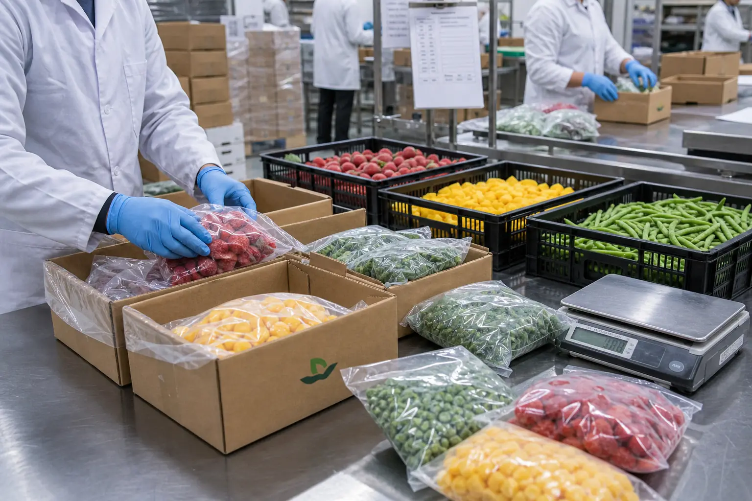 Private label frozen packing program